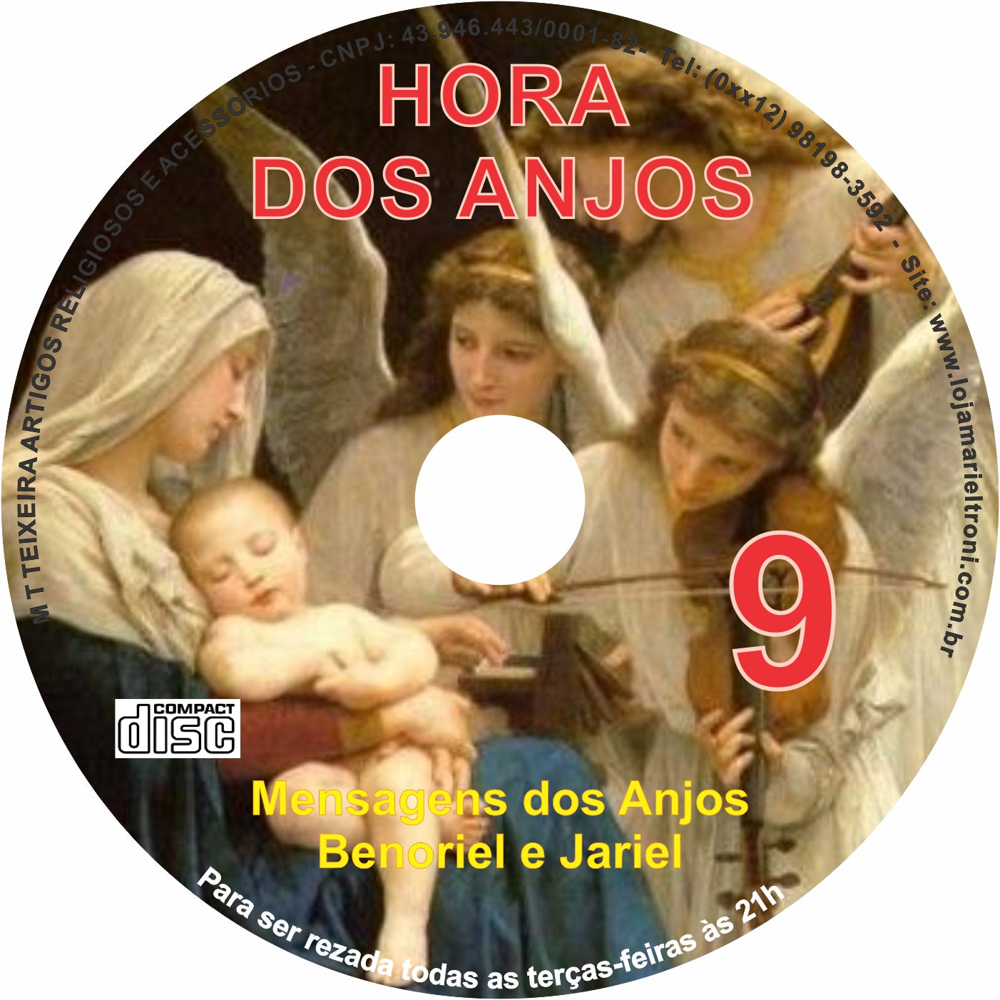 CD Hora dos Anjos 9 CD Hora dos Anjos 9